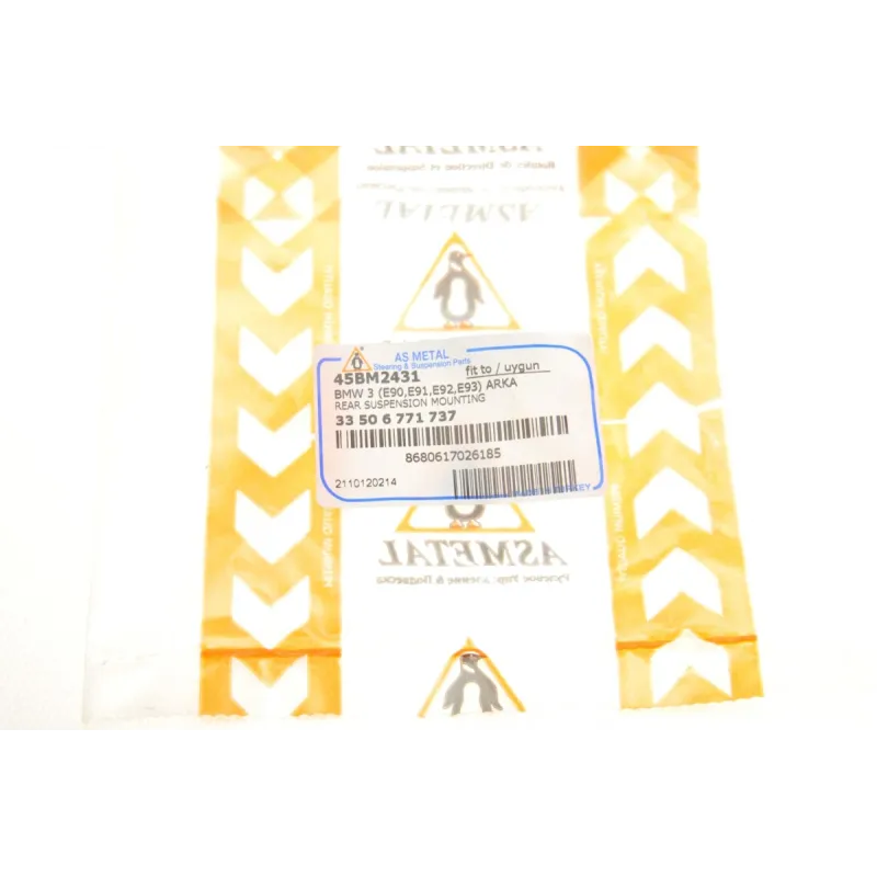 Подушка амортизатора задня ASMETAL 45BM2431 для BMW 3 (E90-E93) 2006-2013