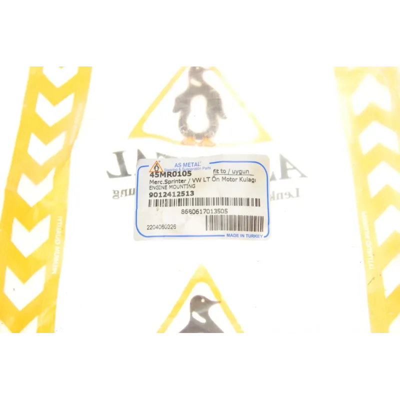 Подушка двигуна передня ASMETAL 45MR0105 для Mercedes-Benz Sprinter 901, 902, 903 1995-2000