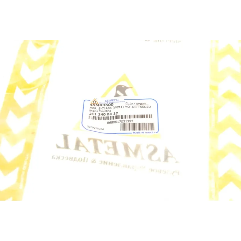 Подушка двигуна ASMETAL 45MR3500 для Mercedes-Benz C-Class W203, E-Class W210, CLK C209