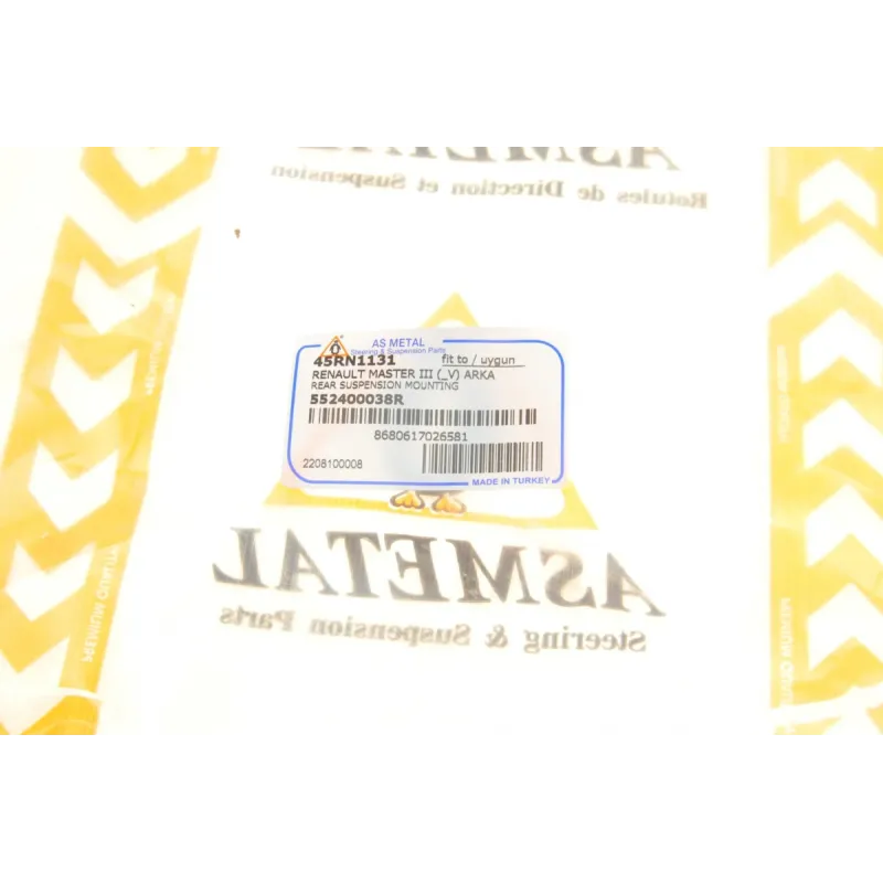 Відбійник ресори задній ASMETAL 45RN1131 для Renault Master III, Opel Movano B 2.3dCi 2010-