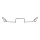 Планка супорта переднього ATE 11.8116-0272.1 для VW T4, Ford Galaxy, Seat Alhambra