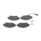 Колодки гальмівні передні ATE Ceramic 13-0470-2617-2 для VW Passat, Golf VII, SEAT Alhambra