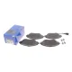 Колодки гальмівні передні ATE Ceramic 13-0470-2617-2 для VW Passat, Golf VII, SEAT Alhambra