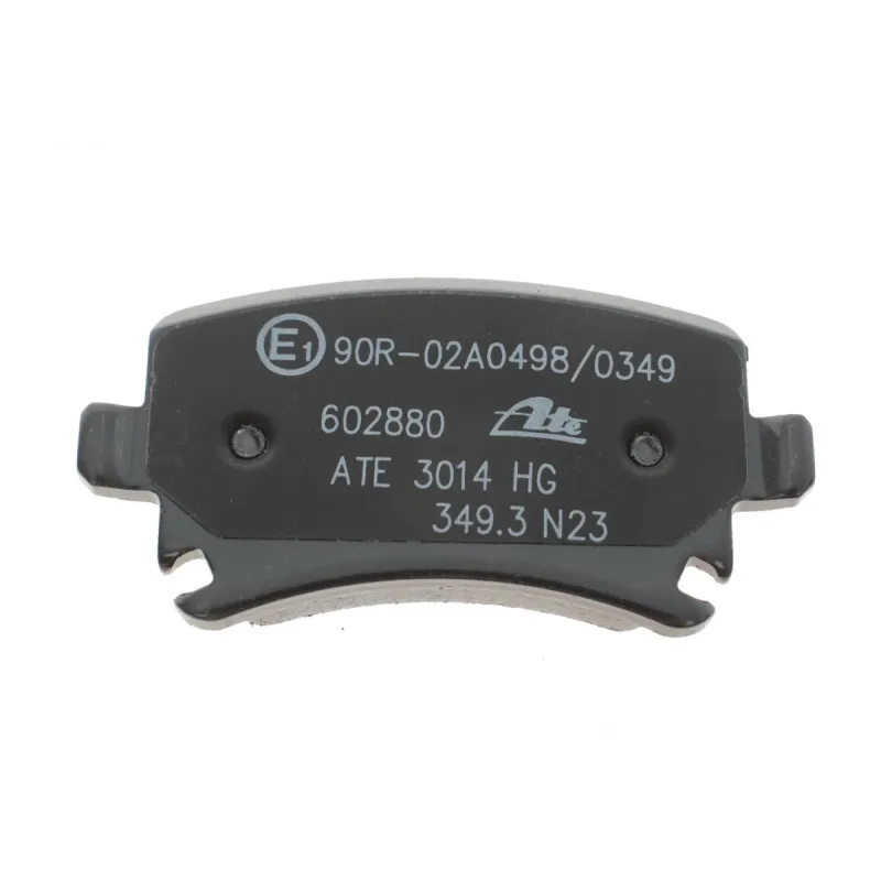 Колодки гальмівні задні ATE 13.0460-2880.2 для Audi A3, Skoda Octavia, VW Golf, Passat B6, 17.1 мм