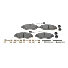 Купити Колодки гальмівні (передні) Citroen Jumper/Fiat Ducato/Peugeot Boxer 06- (Brembo) (з датчиком) | KovelAutoHub