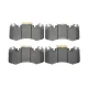 Колодки гальмівні (передні) Land Rover Range Rover III/IV 02-/Range Rover Sport 05-/Discovery V 16-