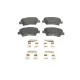 Колодки гальмівні (задні) Kia Sportage/Ceed/Rio/Optima/Hyundai Accent/i10/i20/i30/i40/Elantra 10- (Akebono)