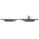 Колодки гальмівні передні ATE 13.0460-7243.2 для Ford Galaxy, Volvo S80, S-Max 2006-2015, 75.3x155.1 мм
