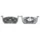 Колодки гальмівні (передні) Audi A1 18-/Seat Leon 12-/Ibiza/VW Polo 17- (VW)