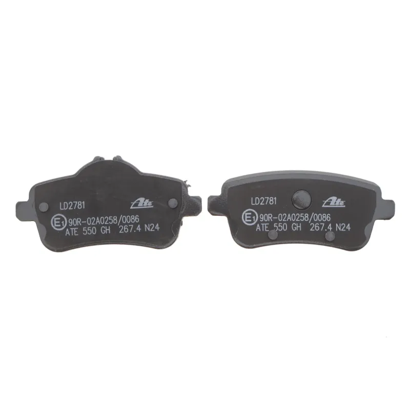 Колодки гальмівні задні ATE Ceramic 13.0470-2781.2 для Mercedes-Benz M-Class W166/GLE W166 2011-, 18.6 мм