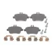 Колодки гальмівні задні ATE Ceramic 13.0470-2786.2 для Mercedes-Benz A-Class W176/B-Class W246 2011-, 106.4x58.9x18.3 мм