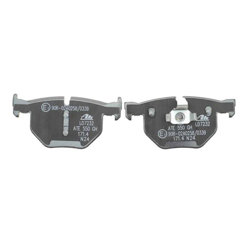 Колодки гальмівні (задні) BMW X5 (E70) 06-13/(F15/F85) 13-18/X6 (E71/E72) 08-14/(F16/F86) 14-19 (Ate) ATE Ceramic