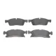 Колодки гальмівні (передні) MB M/GLE/GL/GLS-class (W166/X166) 11-19/Jeep Grand Cherokee 10- ATE Ceramic