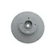 Диск гальмівний задній ATE 24.0110-0325.2 для Renault Scenic II/Megane II 2003-2010 (270x10) (+ABS, з підшипником)