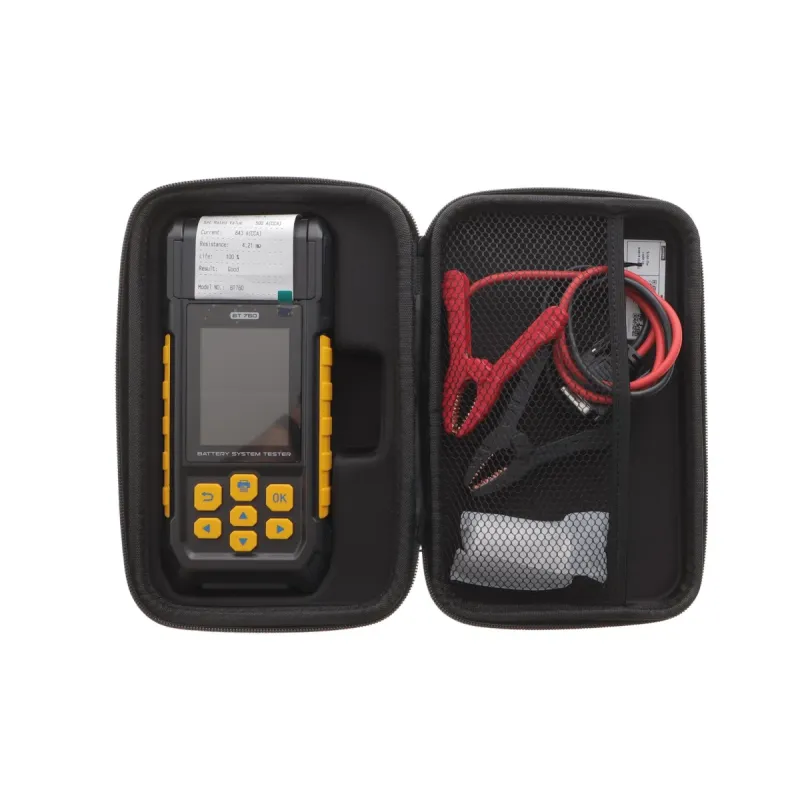 Тестер акумуляторів цифровий 12-24V з принтером AUTOOL BT760