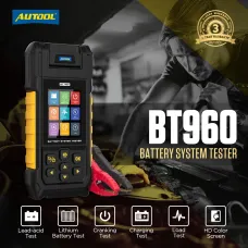 Тестер акумуляторів цифровий AUTOOL BT960 12-24V