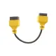 Кабель подовжувач OBD II 30см AUTOOL MOC254 для комп'ютерної діагностики