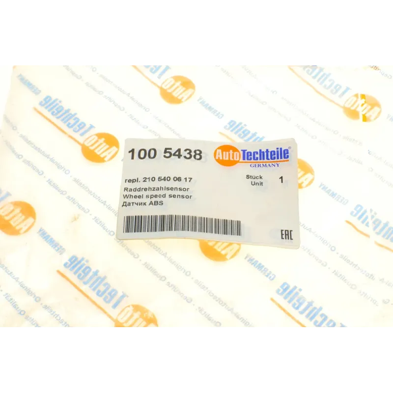 Датчик ABS задній лівий AUTOTECHTEILE 100 5438 для Mercedes-Benz E-Class W210 1995-2003