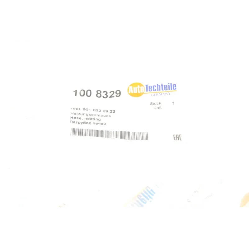 Патрубок пічки AUTOTECHTEILE 100 8329 для Mercedes-Benz Sprinter 2.2CDI OM611