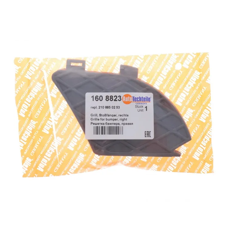 Решітка переднього бампера AUTOTECHTEILE 160 8823 для Mercedes-Benz E-Class W210 1995-2002