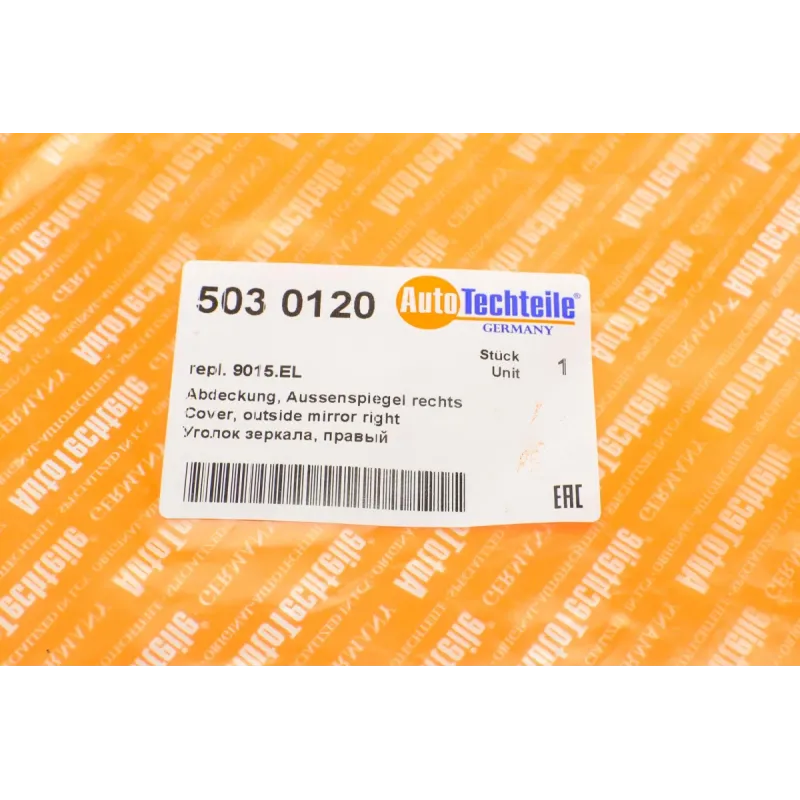 Куточок дзеркала AUTOTECHTEILE 503 0120 (R) для Citroen Berlingo, Peugeot Partner 2008-