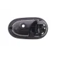Ручка дверей внутрішня AUTOTECHTEILE 505 1787 для Dacia Sandero, Renault Symbol (чорна) (L)