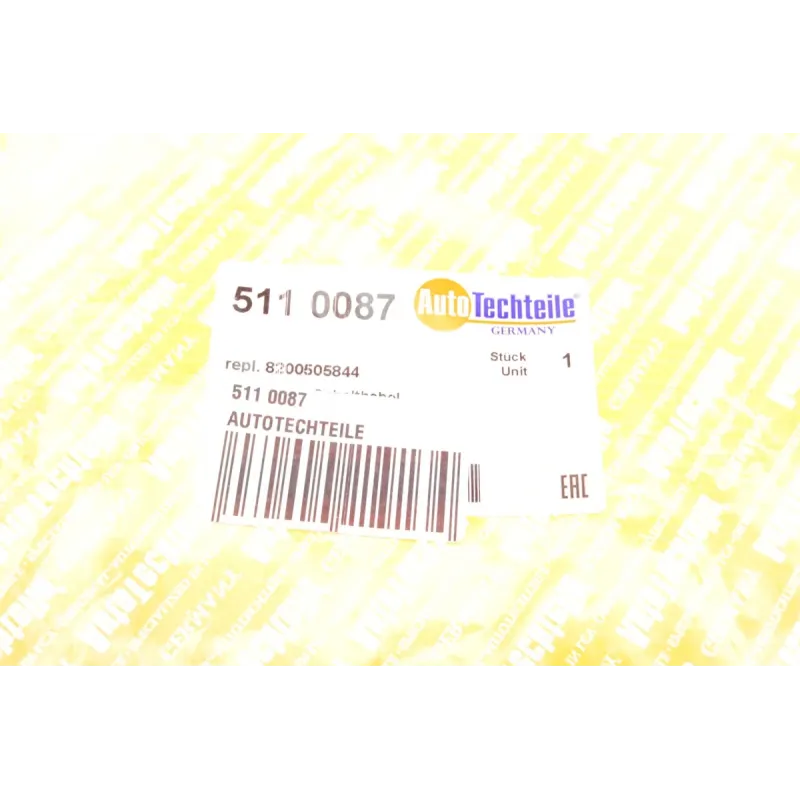 Чохол важеля КПП AUTOTECHTEILE 511 0087 для Renault Megane 2001-2008