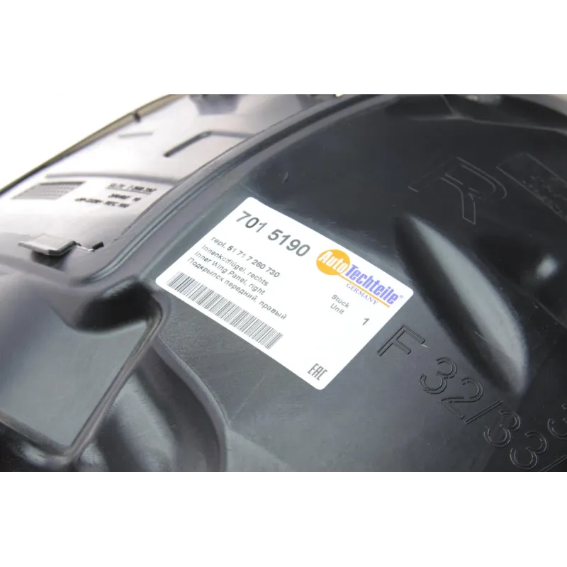 Підкрилок передній AUTOTECHTEILE 701 5190 для BMW 4 Gran Coupe (F36) 2014-2023