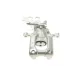 Супорт гальмівний (задній) (L) VW Caddy III 04-15 (d=38mm) (Bosch) (для диска d=272mm)