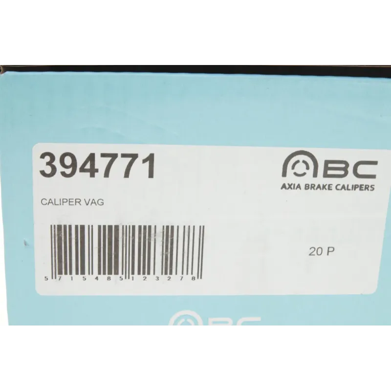 Супорт гальмівний задній AXIA Brake Calipers 394771 для Volkswagen Caddy III 2004-2015 (d=38мм, диск d=272мм)