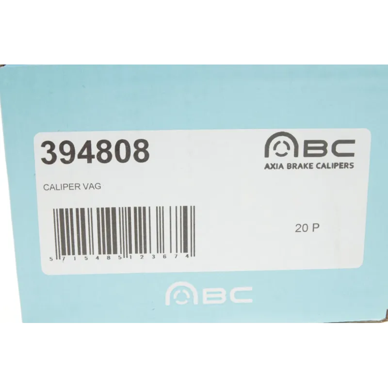 Супорт гальмівний задній лівий AXIA Brake Calipers 394808 для SEAT Leon 2012-2020 (d=38мм, для диска d=253мм)