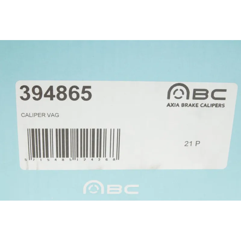 Супорт гальмівний (задній) (R) Audi A4 08-16/A5 07-17 (d=43mm) (TRW) (для диска d=300mm)