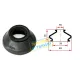 Пильник опори кульової рульового наконечника BELGUM PARTS BG0103 (17х32x21)