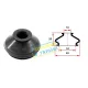Пильник опори кульової рульового наконечника BELGUM PARTS BG0104 (16х35x26)