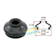 Пильник опори кульової рульового наконечника BELGUM PARTS BG0105 (17х40x26 мм)
