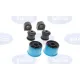 Комплект передньої підвіски BELGUM PARTS BGKIT-7 (4 сайлентблоки важеля, 2 втулки стабілізатора d=22mm) для Volkswagen Caddy, Golf, Passat, Tiguan, Touran 2005-