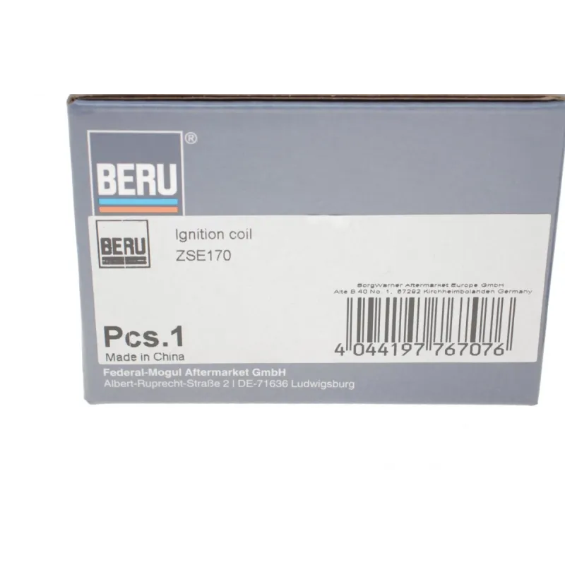 Котушка запалювання BERU ZSE170 для Honda Civic VII 1.4-1.7 (2000-2005)