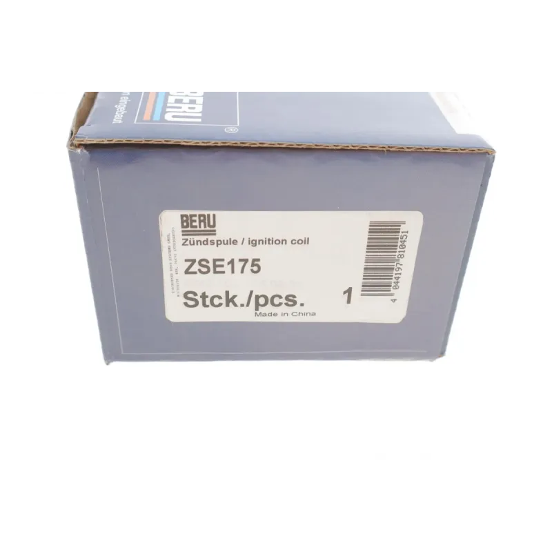 Котушка запалювання BERU ZSE175 для Honda Jazz II/III, Civic VII 1.2-1.4 2002-