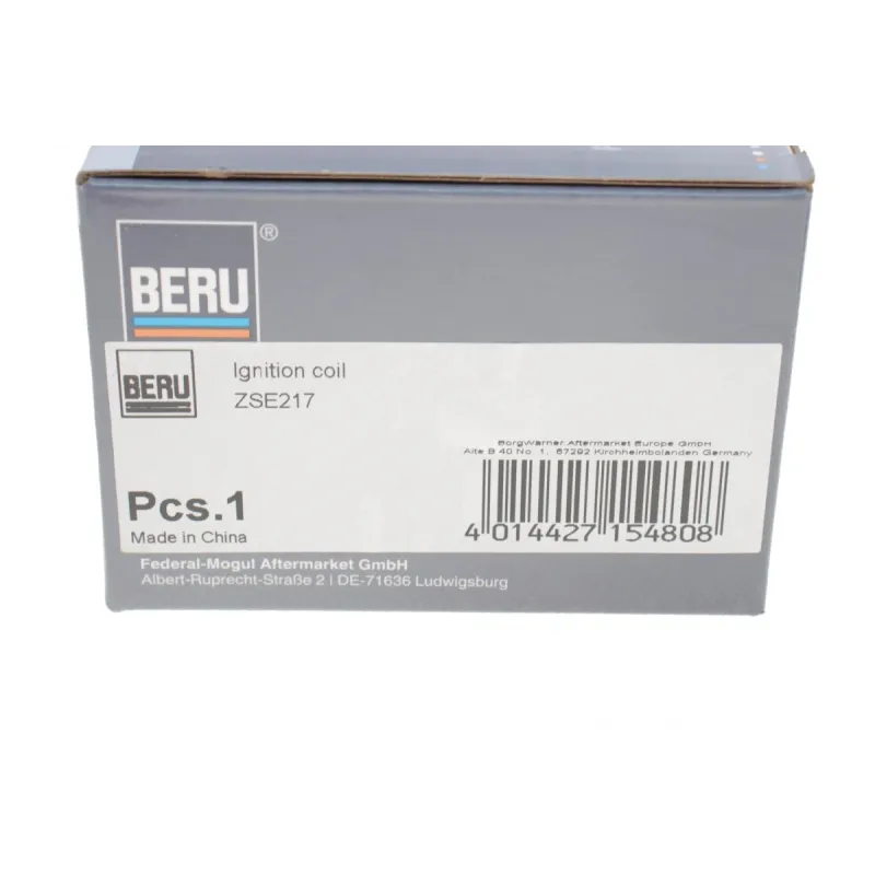 Котушка запалювання BERU ZSE217 для Mazda 3/6 2.0-2.5 2005-2014