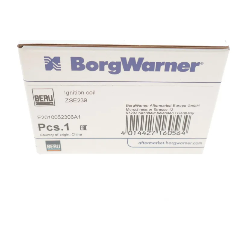 Котушка запалювання BERU ZSE239 для Mazda 3/6/CX-5 1.5-2.5 2012-