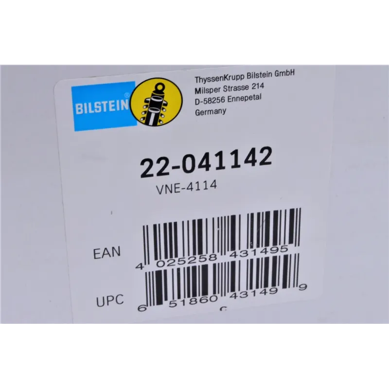 Амортизатор передній BILSTEIN 22-041142 для VW Golf II/III, Seat Ibiza II, Toledo I