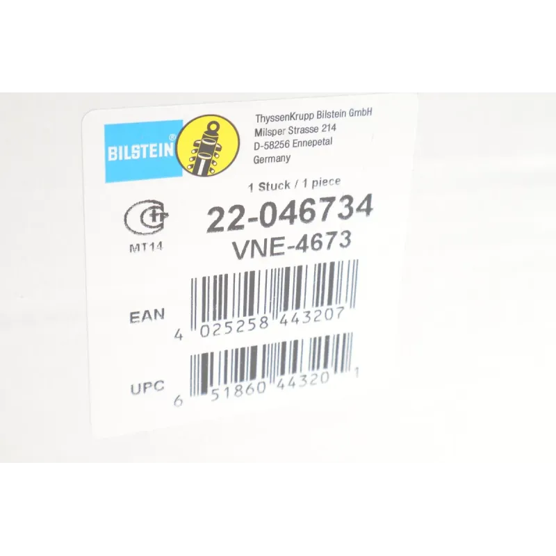 Амортизатор передній BILSTEIN 22-046734 для Fiat Scudo, Citroen Jumpy, Peugeot Expert 1996-2006