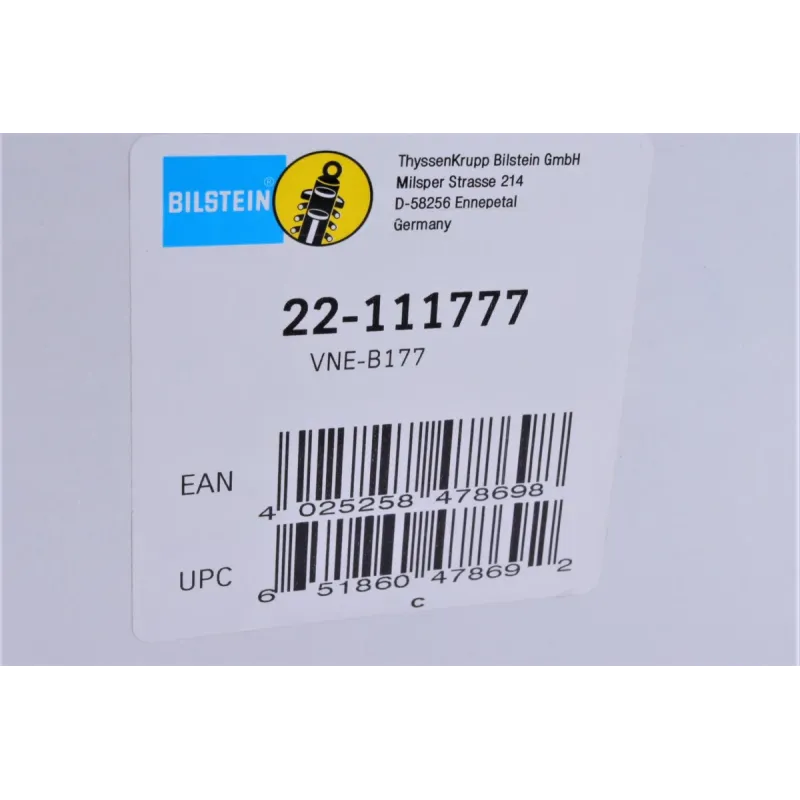 Амортизатор передній правий BILSTEIN 22-111777 для Ford Fiesta V, Mazda 2 (DY)