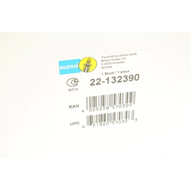 Амортизатор передній BILSTEIN 22-132390 для Renault Megane II 2002- (газовий, 45мм)