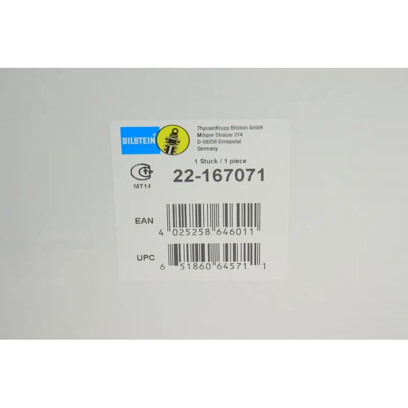 Амортизатор передній BILSTEIN 22-167071 для Renault Clio III 2005-2014