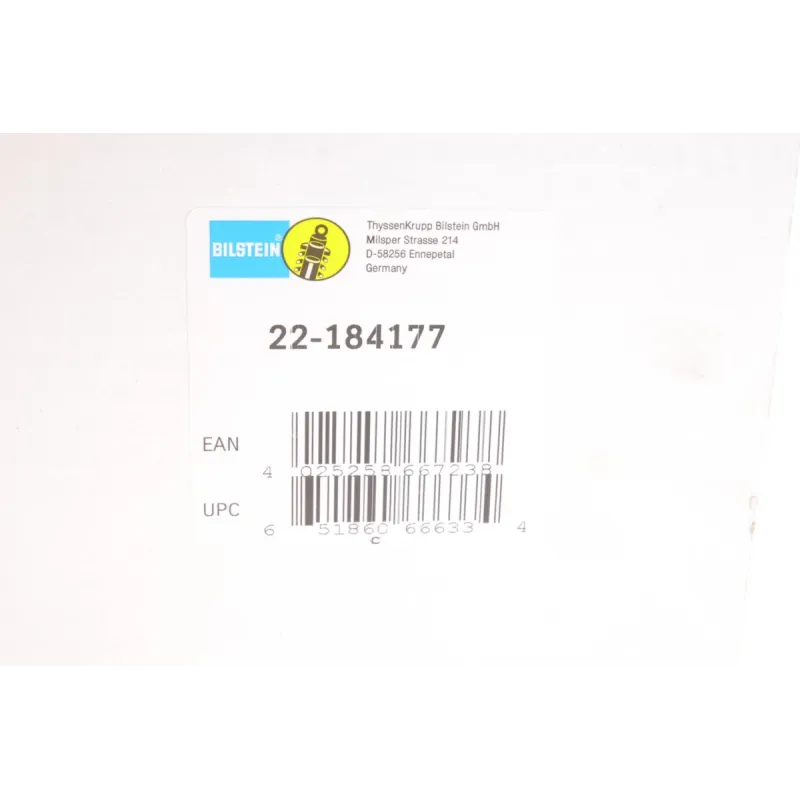 Амортизатор передній BILSTEIN 22-184177 для Peugeot 207, Citroen C3 1.4/1.6HDi/VTi 2006- (R) 47мм