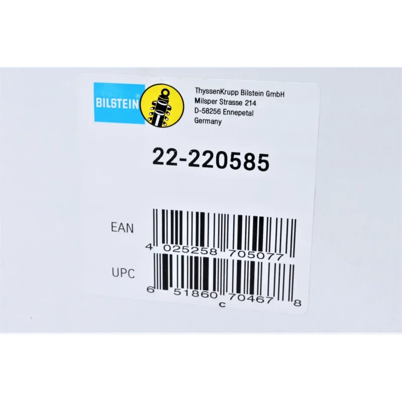 Амортизатор передній правий BILSTEIN 22-220585 для BMW 3 (E46) 2000-2005 (330xd, 330xi, 325xi)