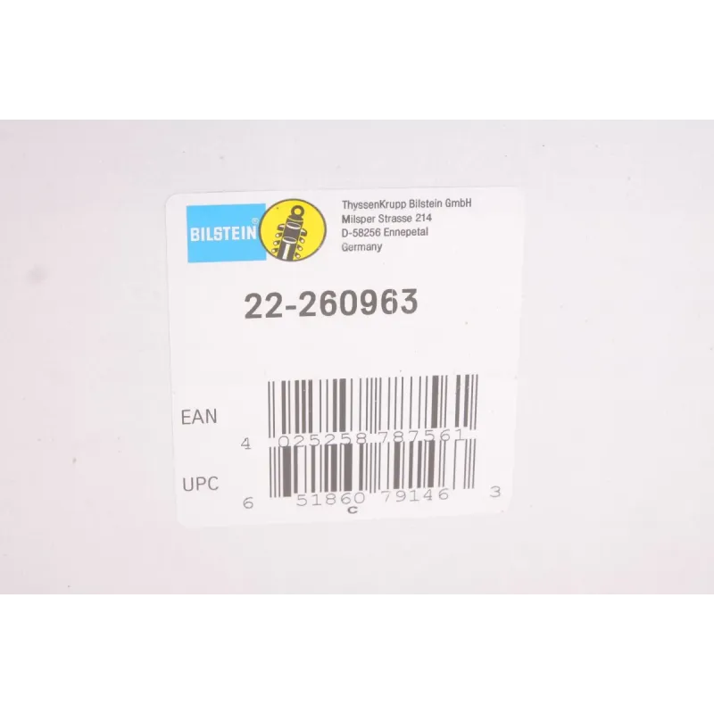 Амортизатор задній BILSTEIN 22-260963 для Fiat 500X, Jeep Renegade 1.0-1.6D 2014-, 58 мм