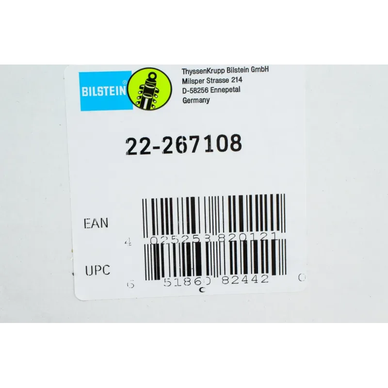 Амортизатор передній BILSTEIN 22-267108 для Audi Q3, VW Tiguan 2016-, діаметр 55 мм
