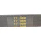 Ремінь генератора Mazda 626 1.8-2.0/Toyota Camry 2.0-2.5 83-96/Celica 2.0 89-93/Kia Clarus 2.0 98-